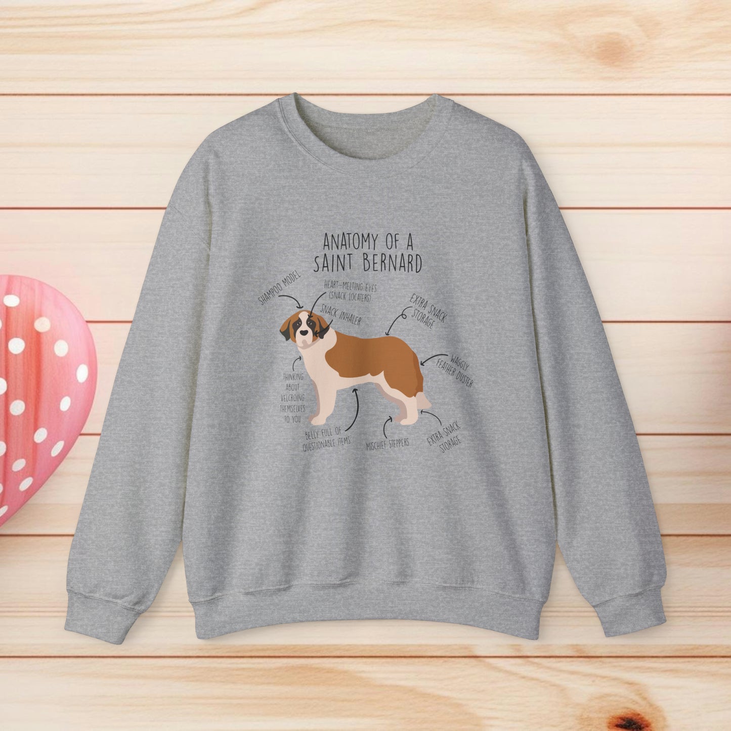 Anatomy of a St. Bernard Shirt: Unique Gifts for Dog Lovers