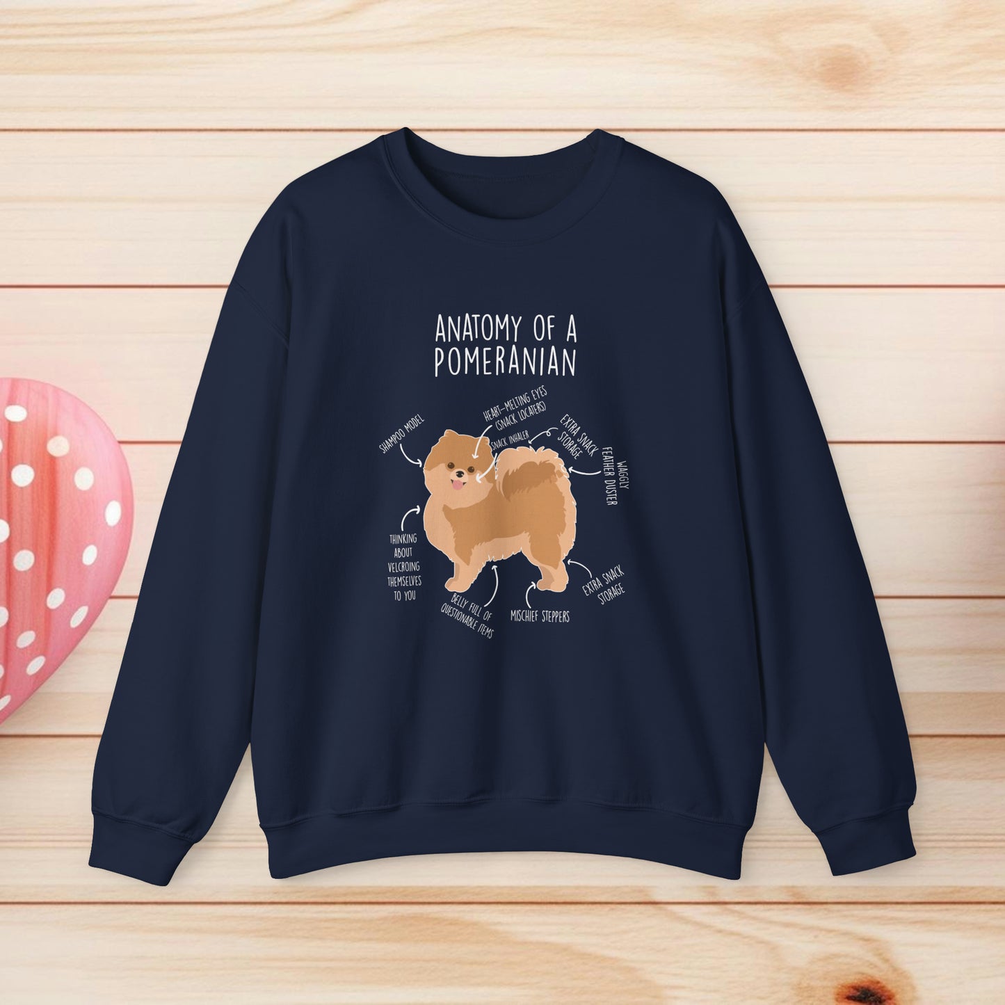 Anatomy Of A Pomeranian Shirts & Gifts