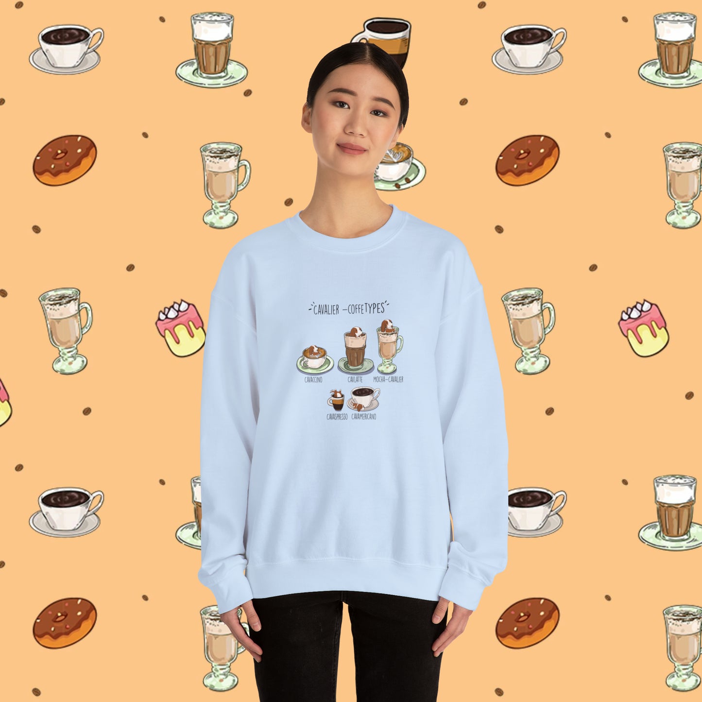 Cavalier Lovers Coffee Sweatshirts