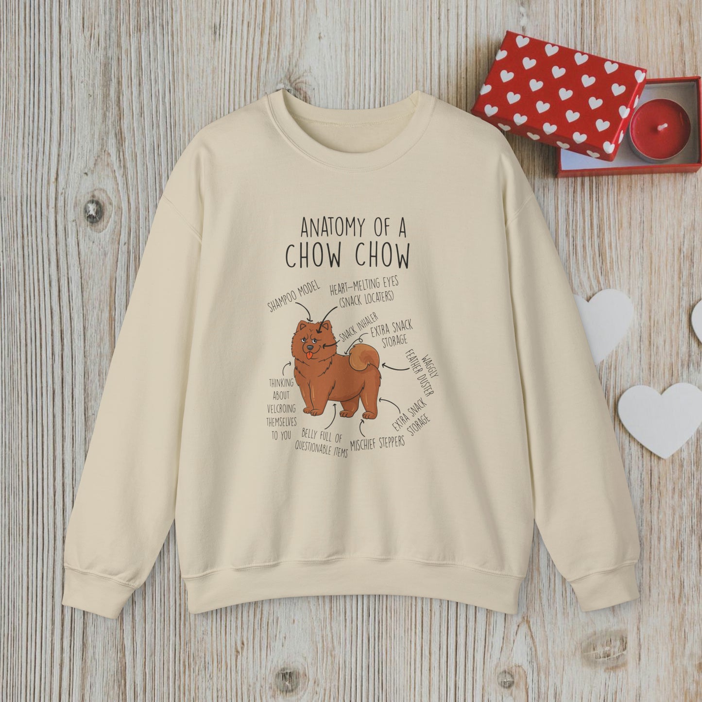 Anatomy Of A Chow Chow Shirts & Gifts