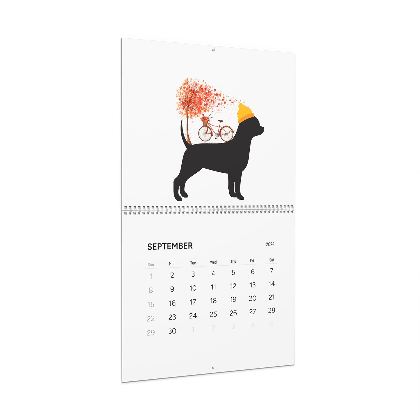 Chihuahua Wall Calendar 2024