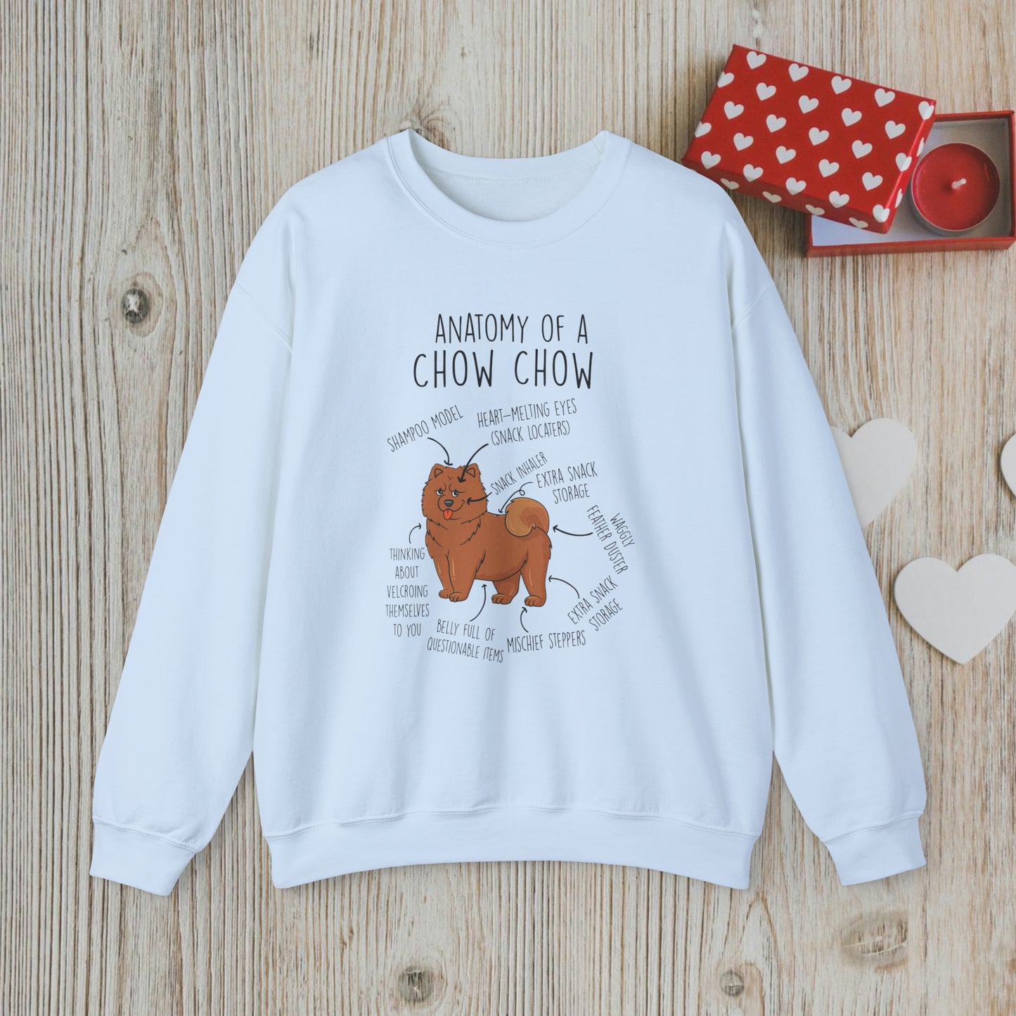 Anatomy Of A Chow Chow Shirts & Gifts