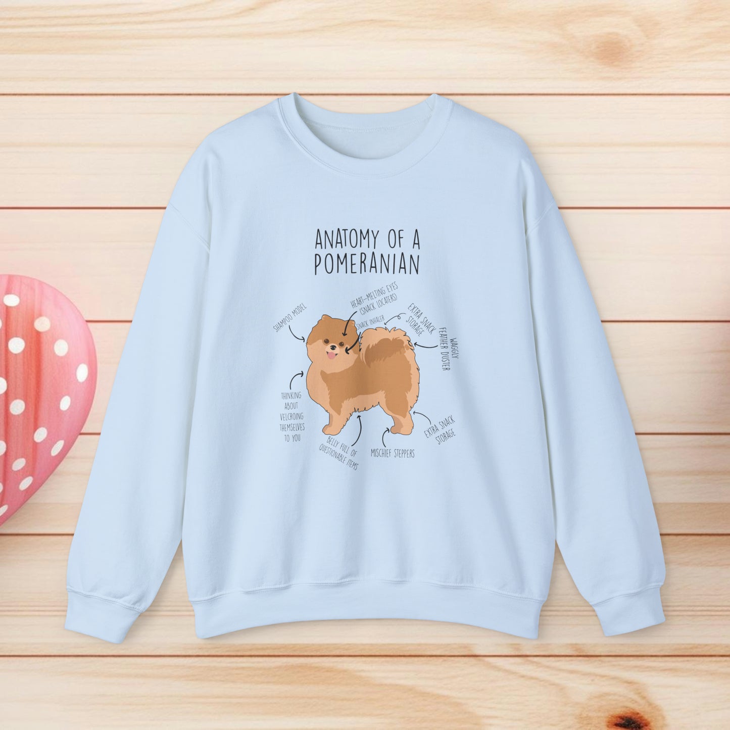 Anatomy Of A Pomeranian Shirts & Gifts