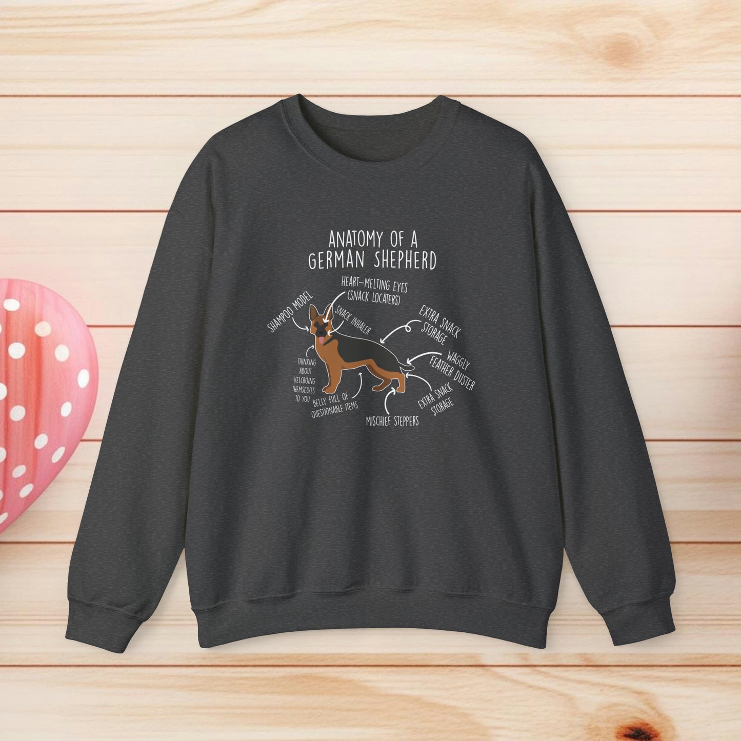 Anatomy Of A German Shepherd Shirts & Gifts