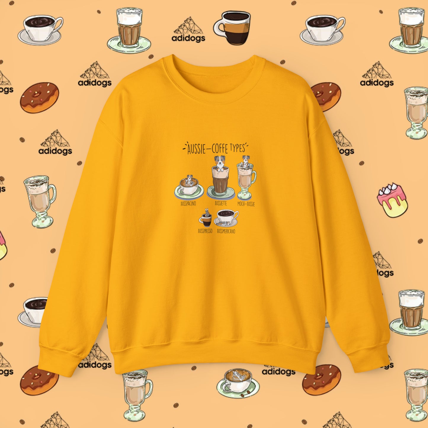 Aussie Lovers Coffee Sweatshirts