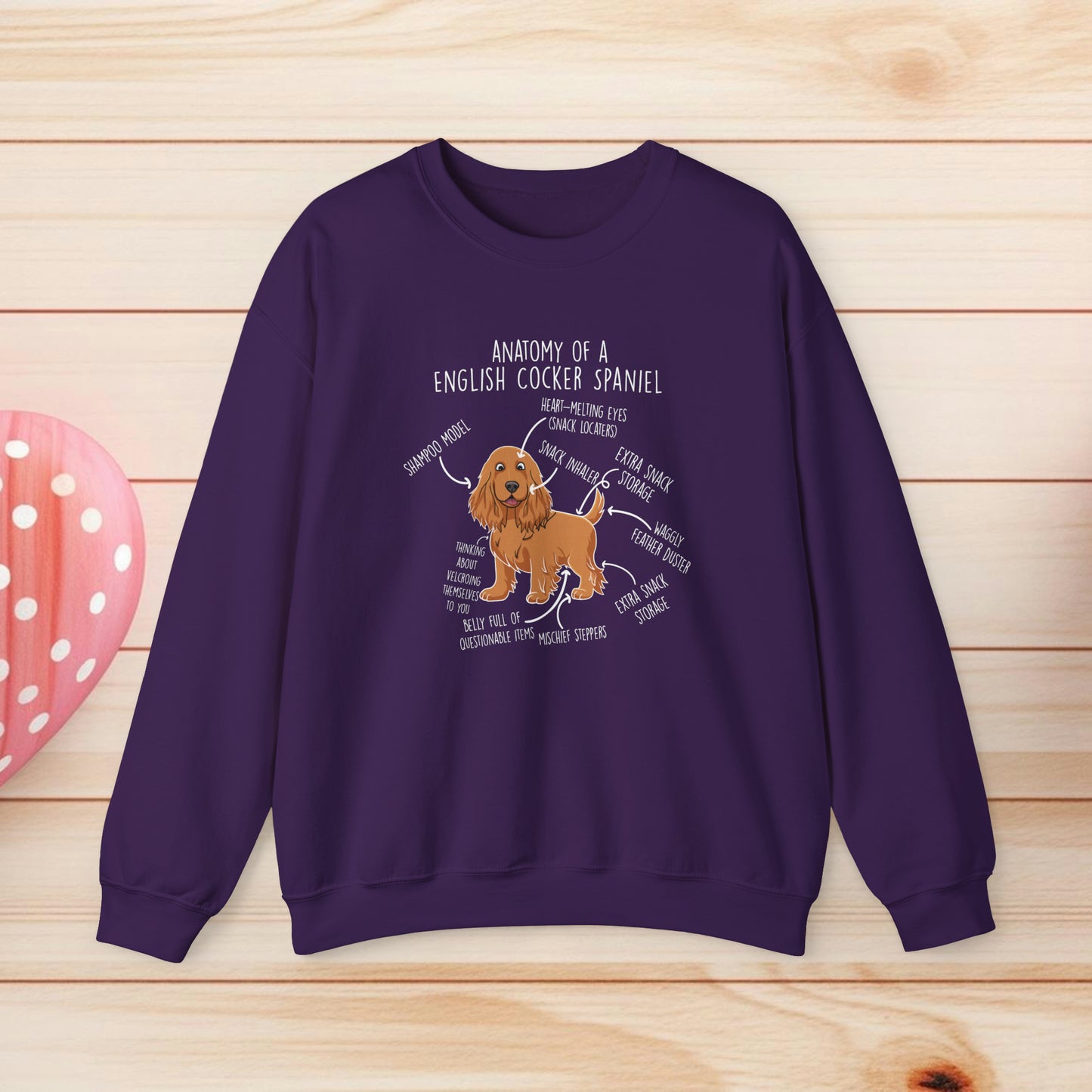 Anatomy Of A Cocker Spaniel Shirts & Gifts