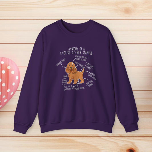 Anatomy Of A Cocker Spaniel Shirts & Gifts