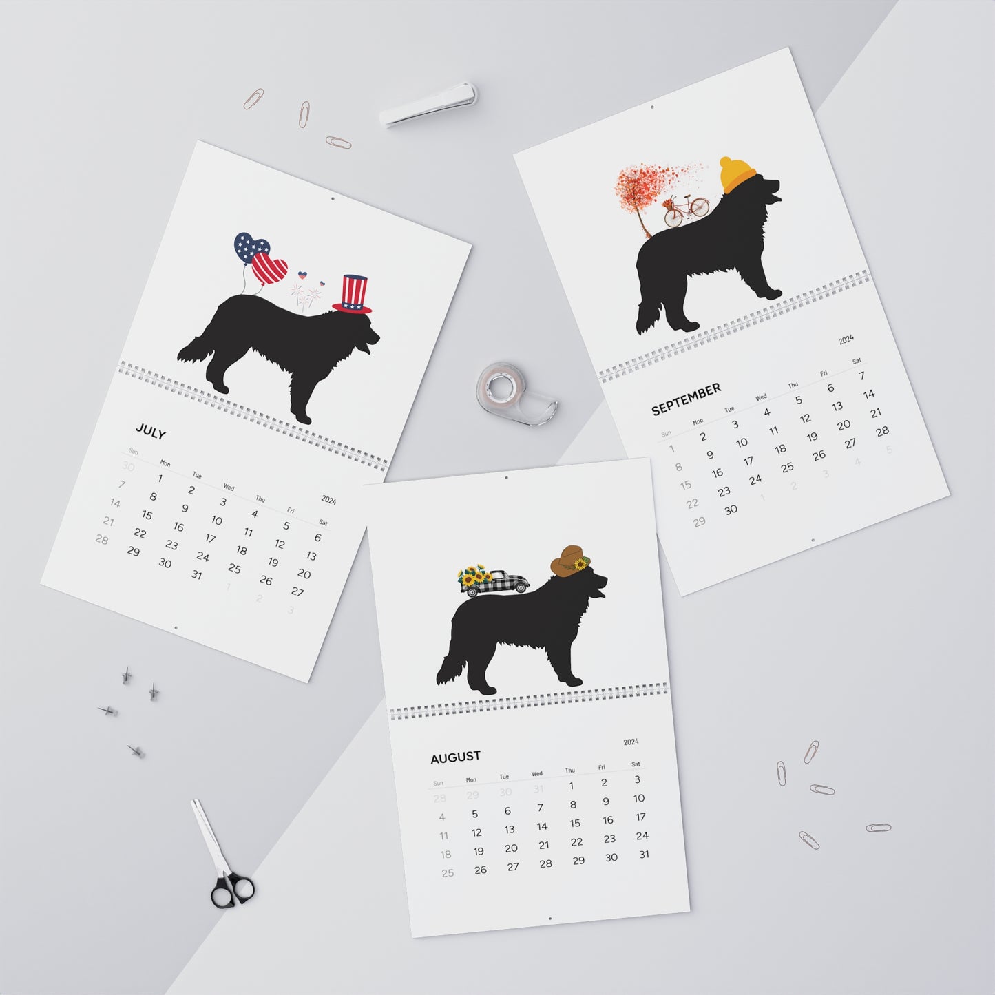 Bernese Wall Calendar 2024