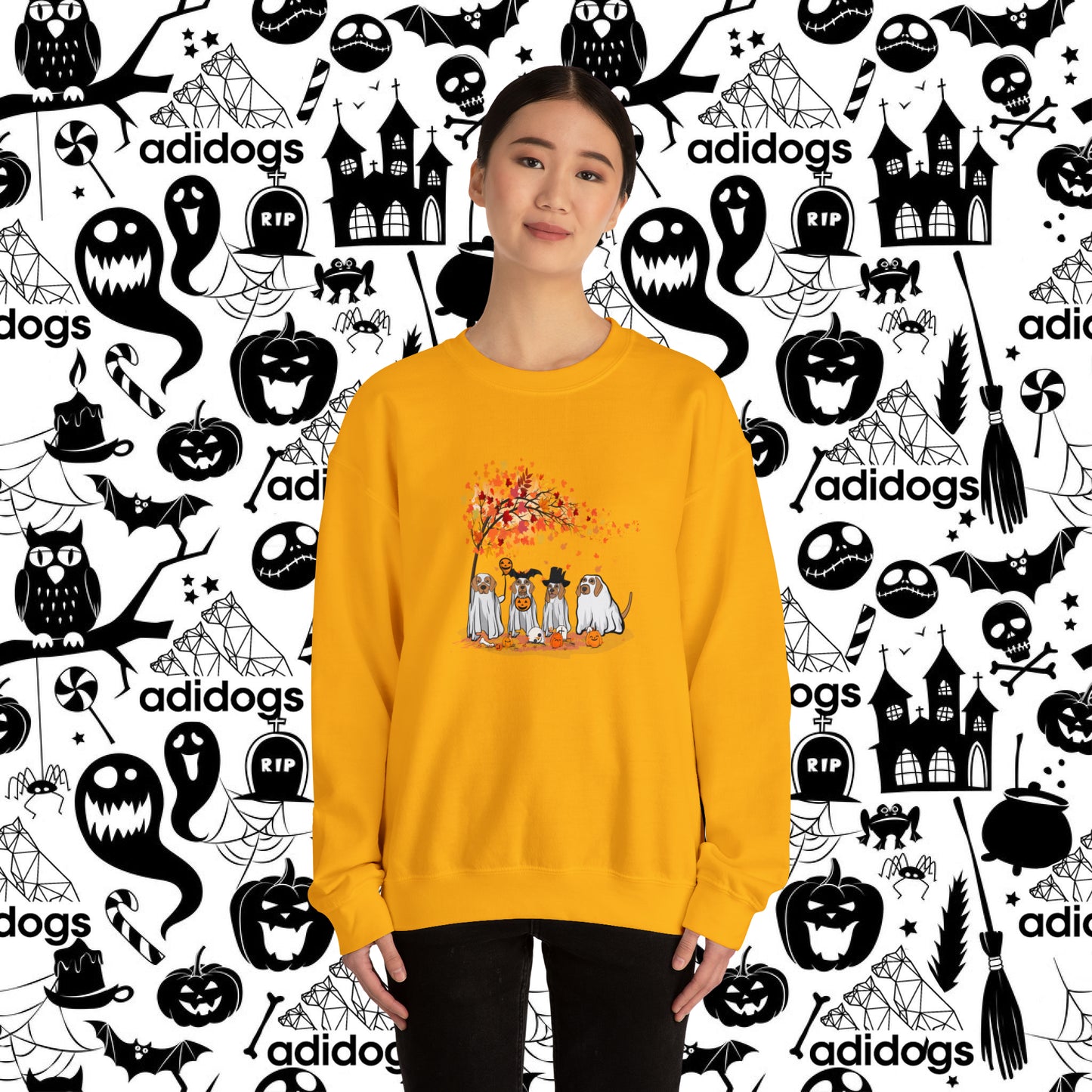 Vizsla Fall Vibes Halloween Sweatshirts