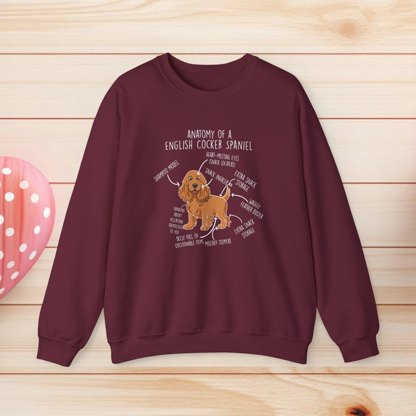 Anatomy Of A Cocker Spaniel Shirts & Gifts