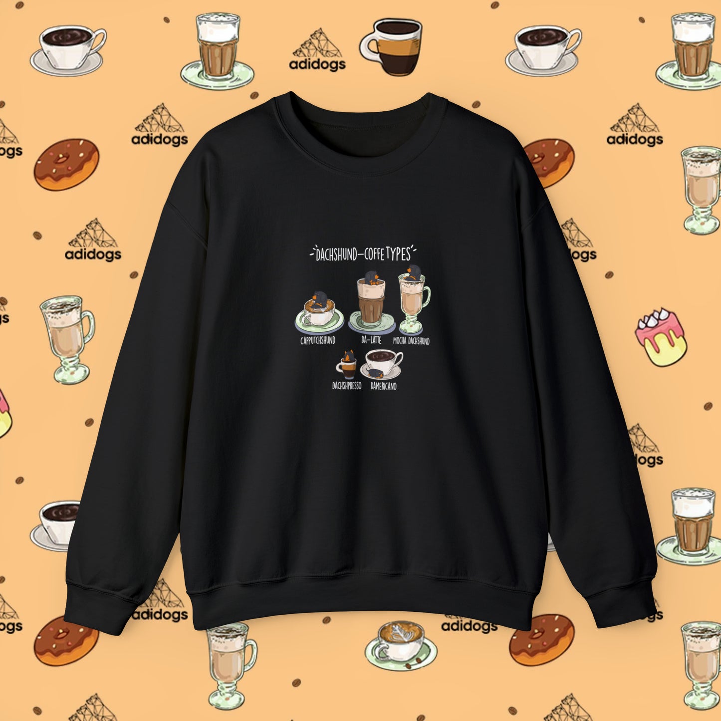 Dachshund Lovers Coffee Sweatshirts