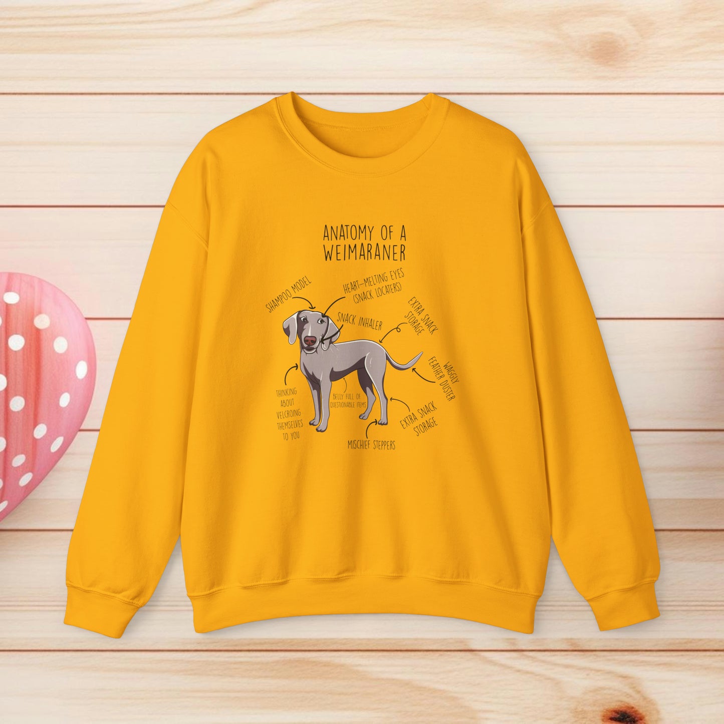 Anatomy Of A Weimaraner Shirts & Gifts