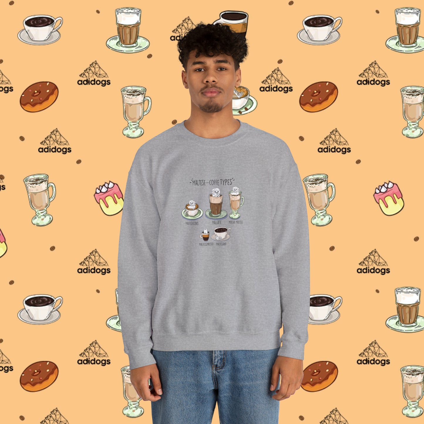 Maltese Lovers Coffee Sweatshirts