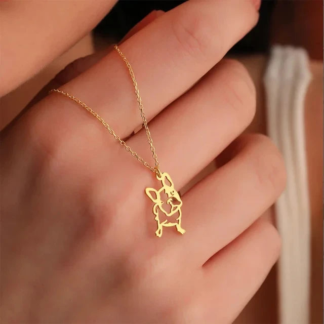 Frenchie Lover Pendant Necklace