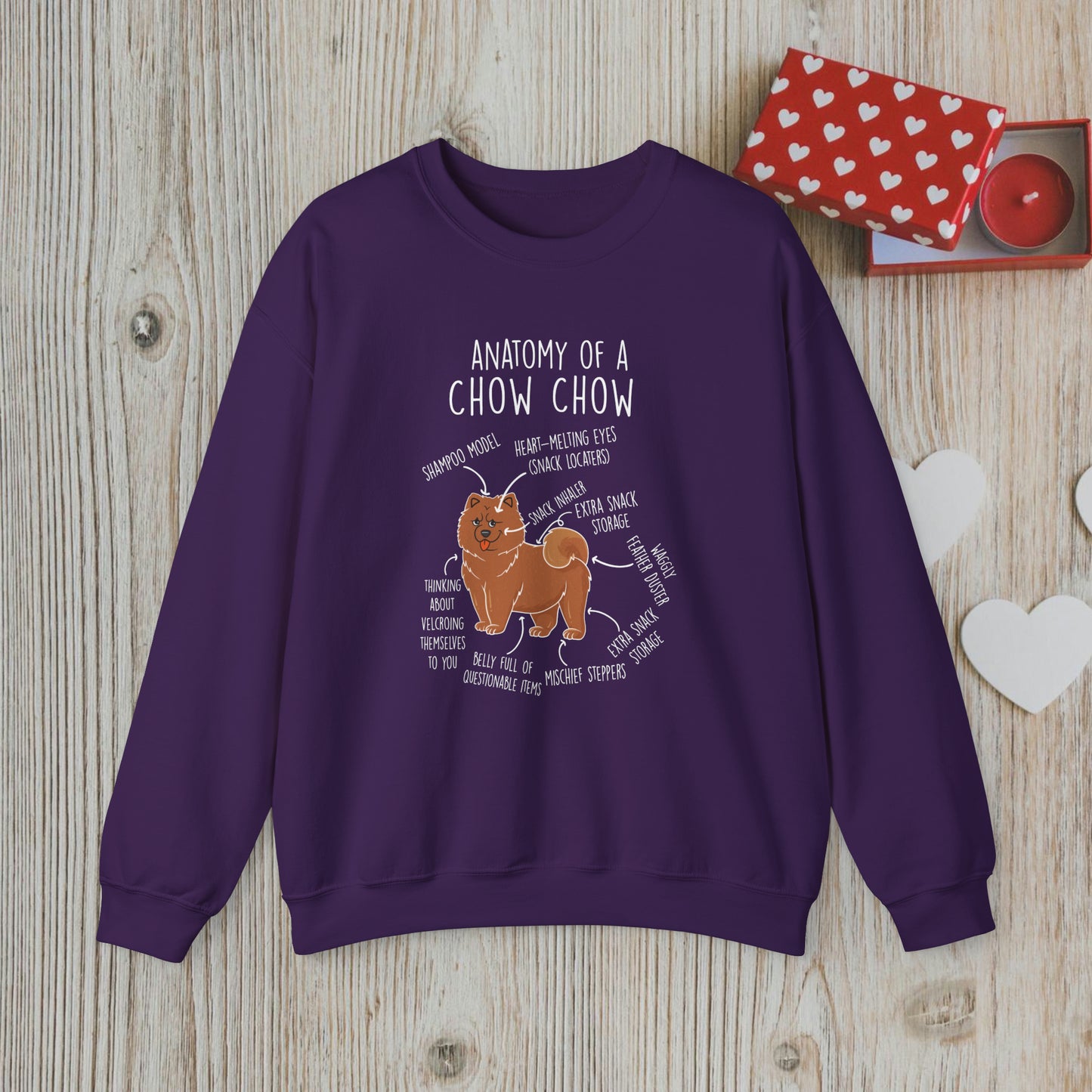 Anatomy Of A Chow Chow Shirts & Gifts