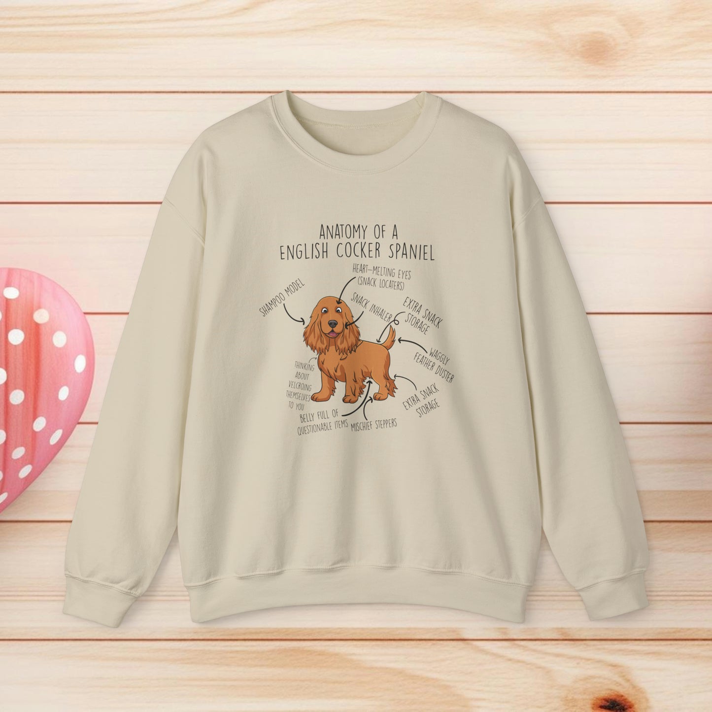 Anatomy Of A Cocker Spaniel Shirts & Gifts