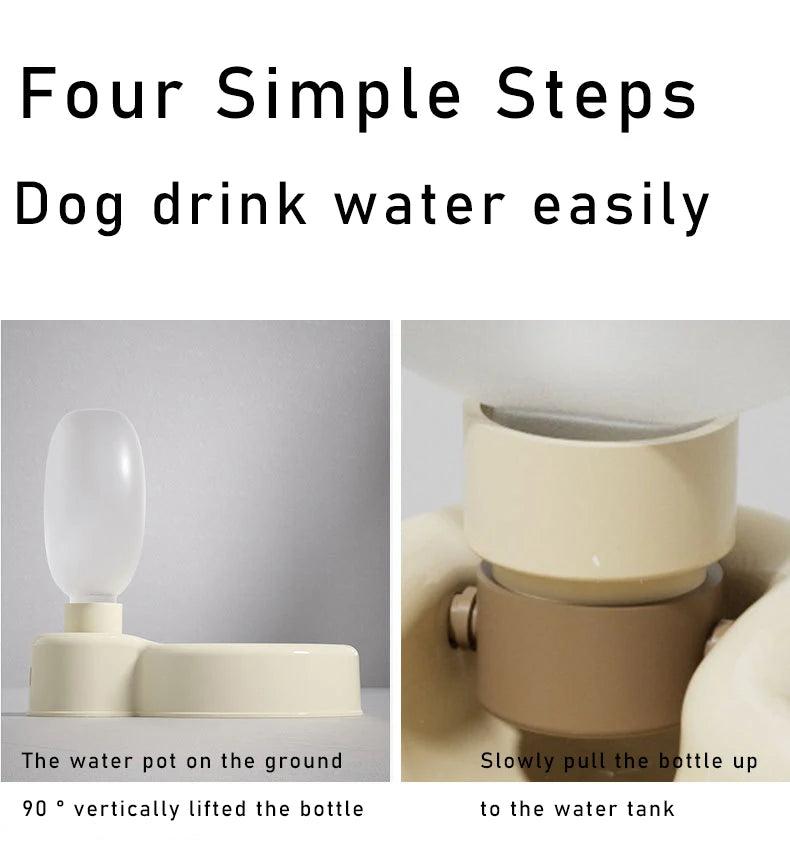 Travel Pet Water Dispenser Bowl