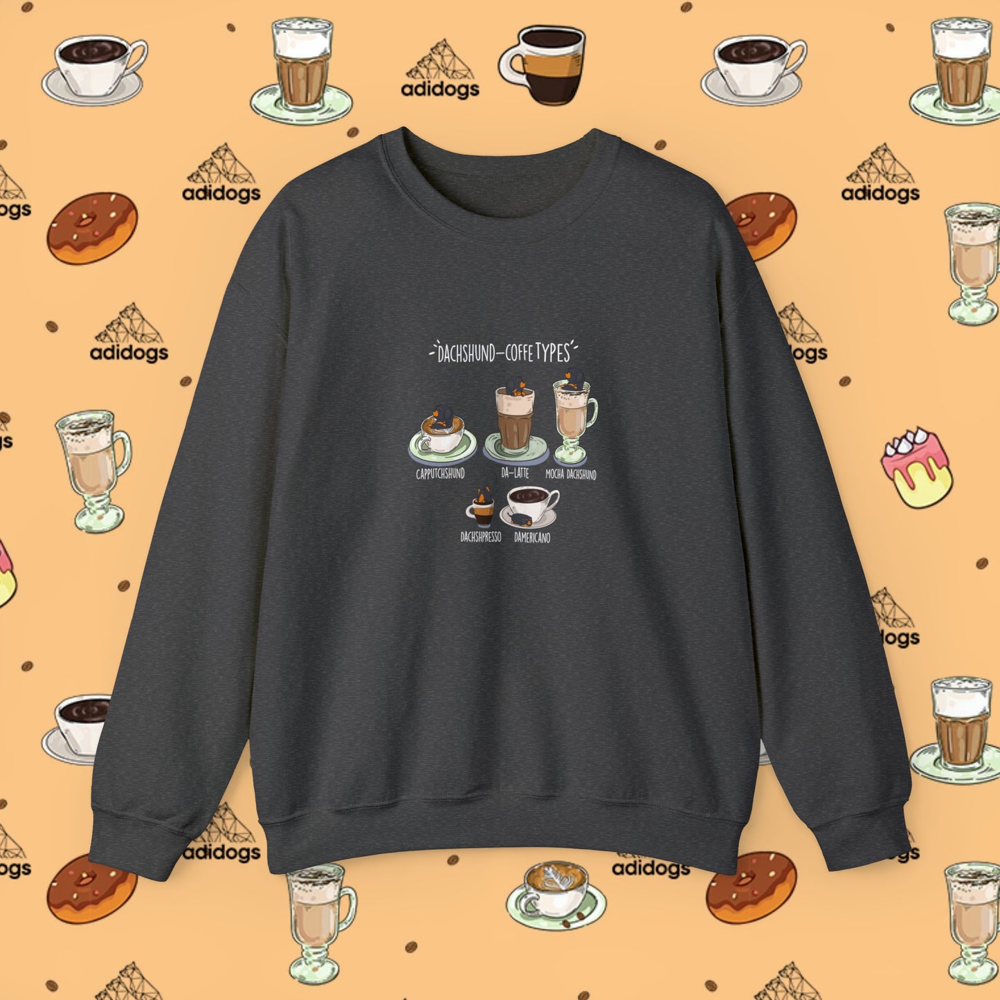 Dachshund Lovers Coffee Sweatshirts