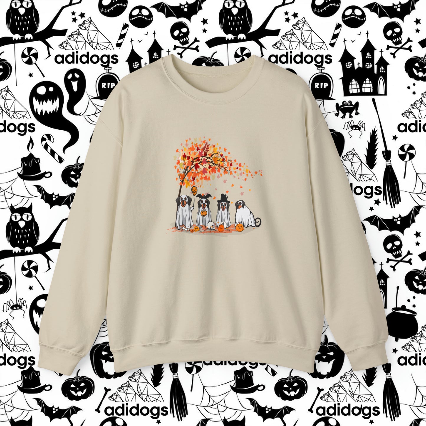 Dachshund Fall Vibes Halloween Sweatshirts