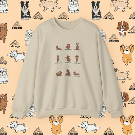 Red Heeler Yoga Sweatshirts