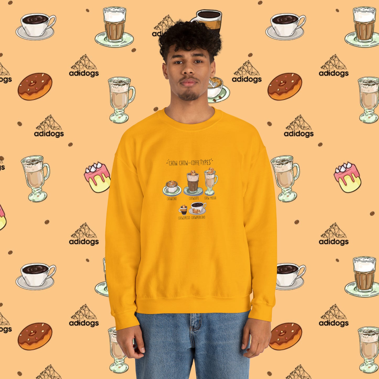 Chow Chow Lovers Coffee Sweatshirts