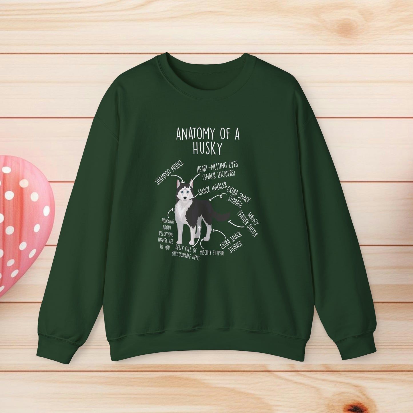 Anatomy Of A Husky Shirts & Gifts