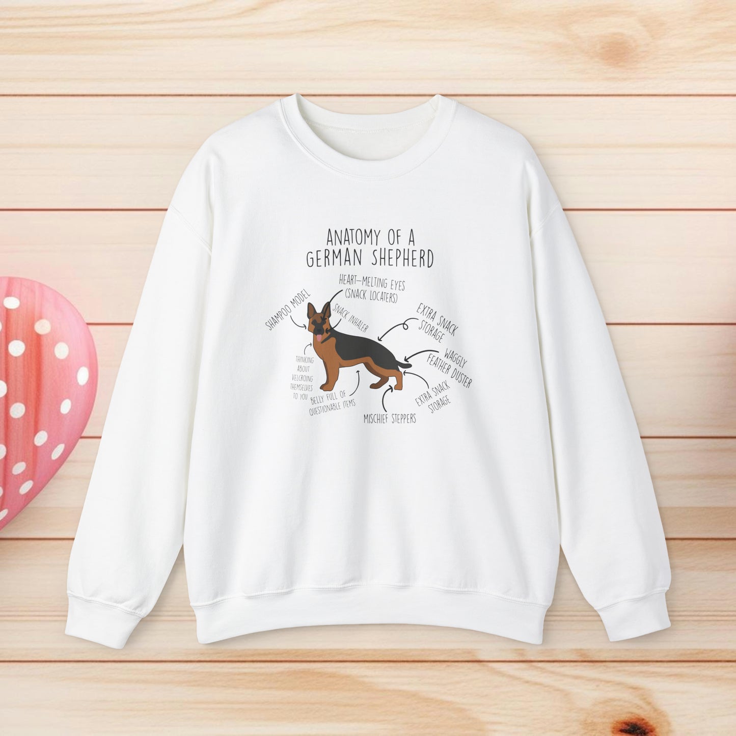 Anatomy Of A German Shepherd Shirts & Gifts