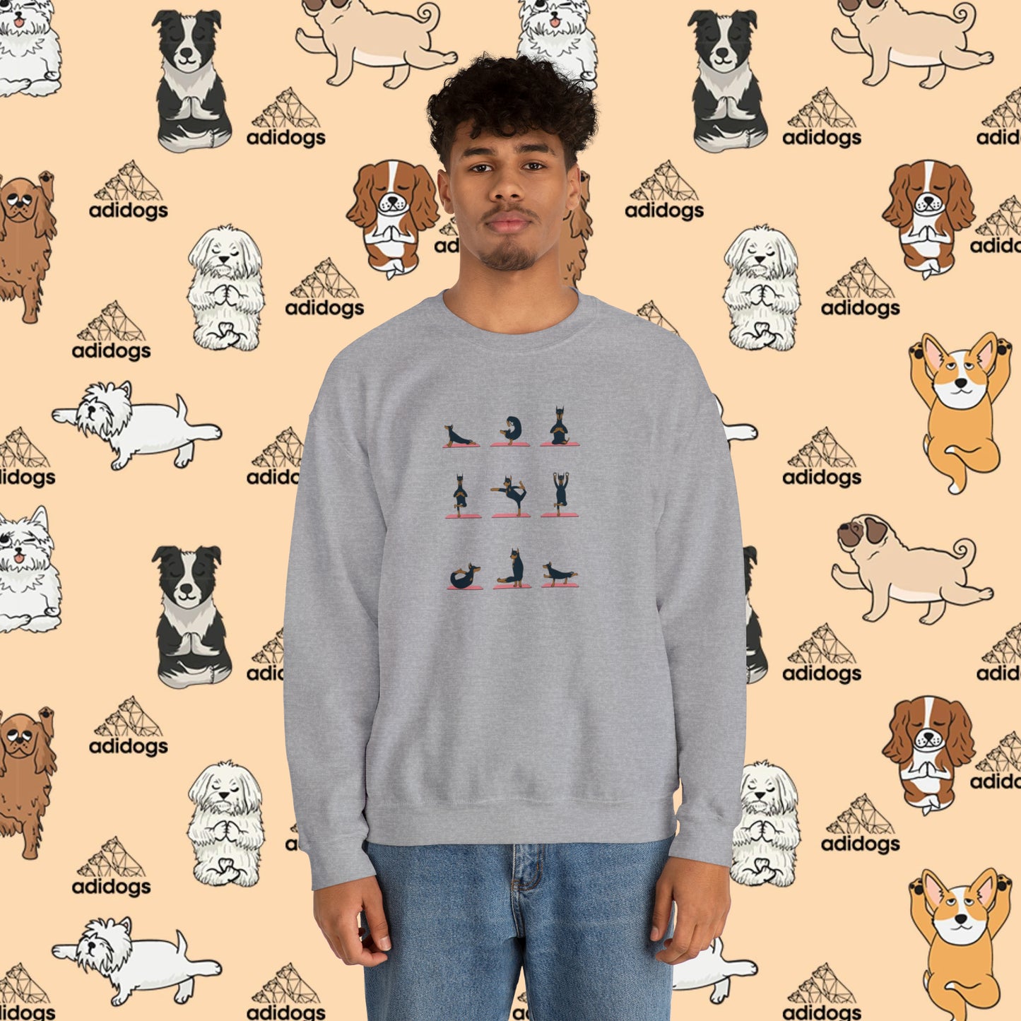 Doberman Yoga Sweatshirts