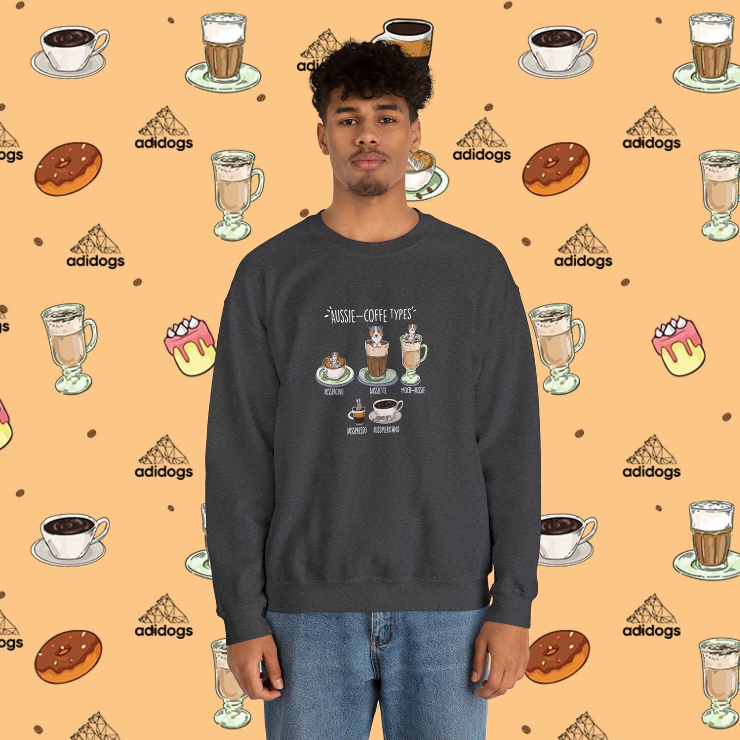 Aussie Lovers Coffee Sweatshirts