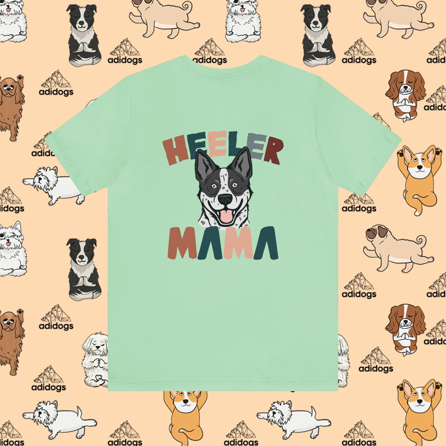 Blue Heeler Mama Classic T-Shirts