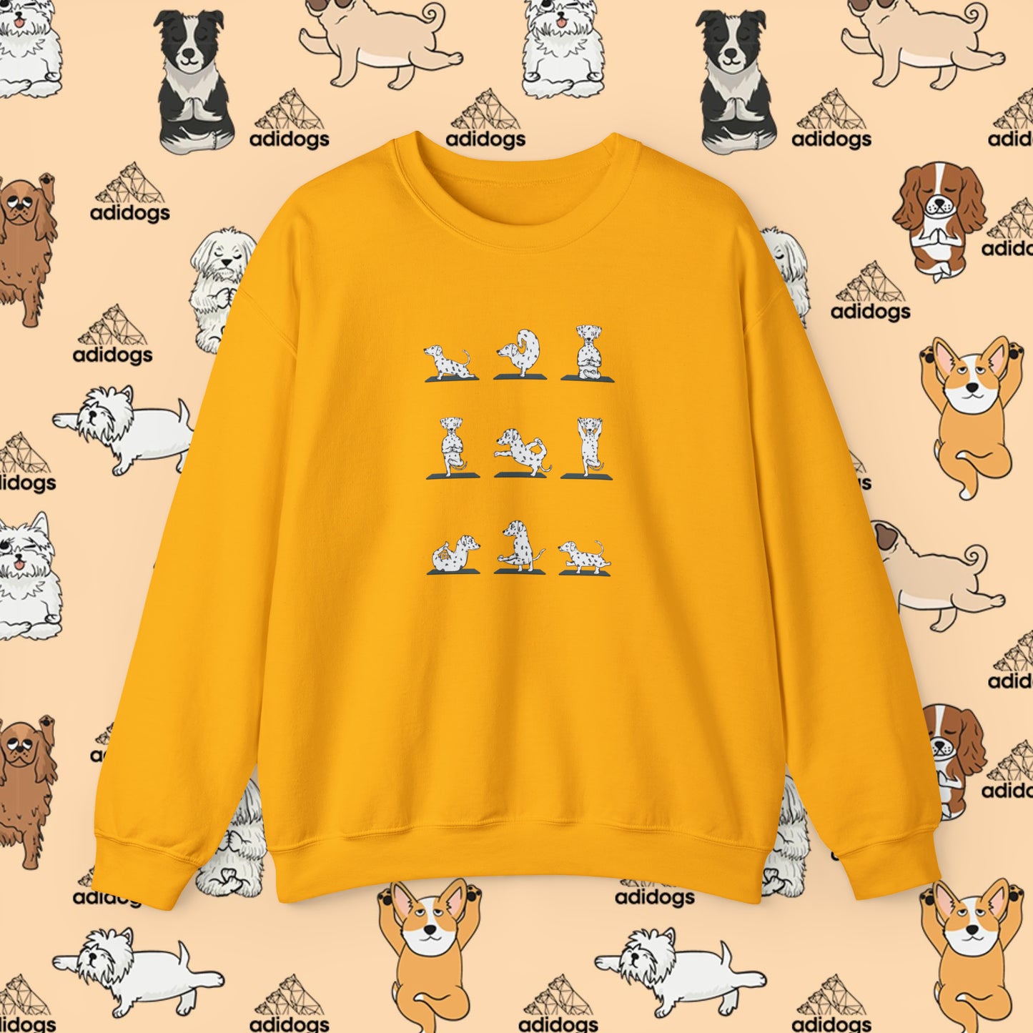 Dalmatian Yoga Sweatshirts