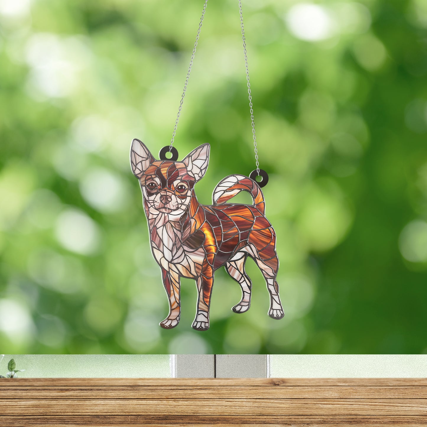 Chihuahua Acrylic Hanging Decor