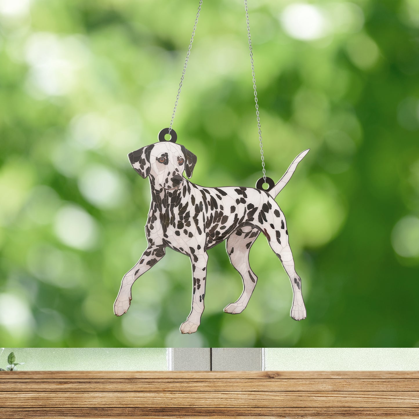 Dalmatian Acrylic Hanging Decor