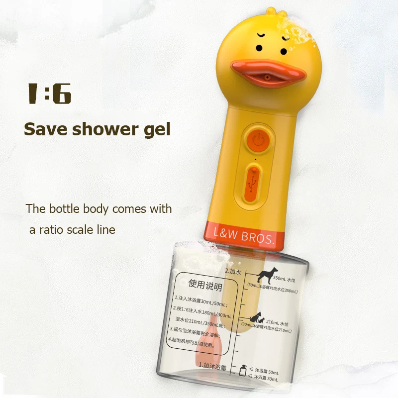 Yellow Duck Automatic Soap Dispenser