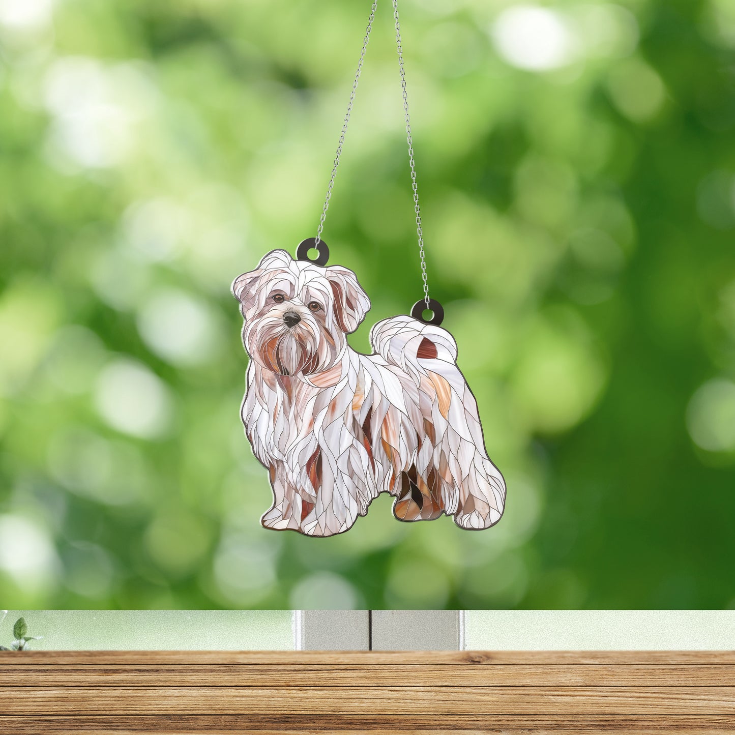 Havanese Acrylic Hanging Decor