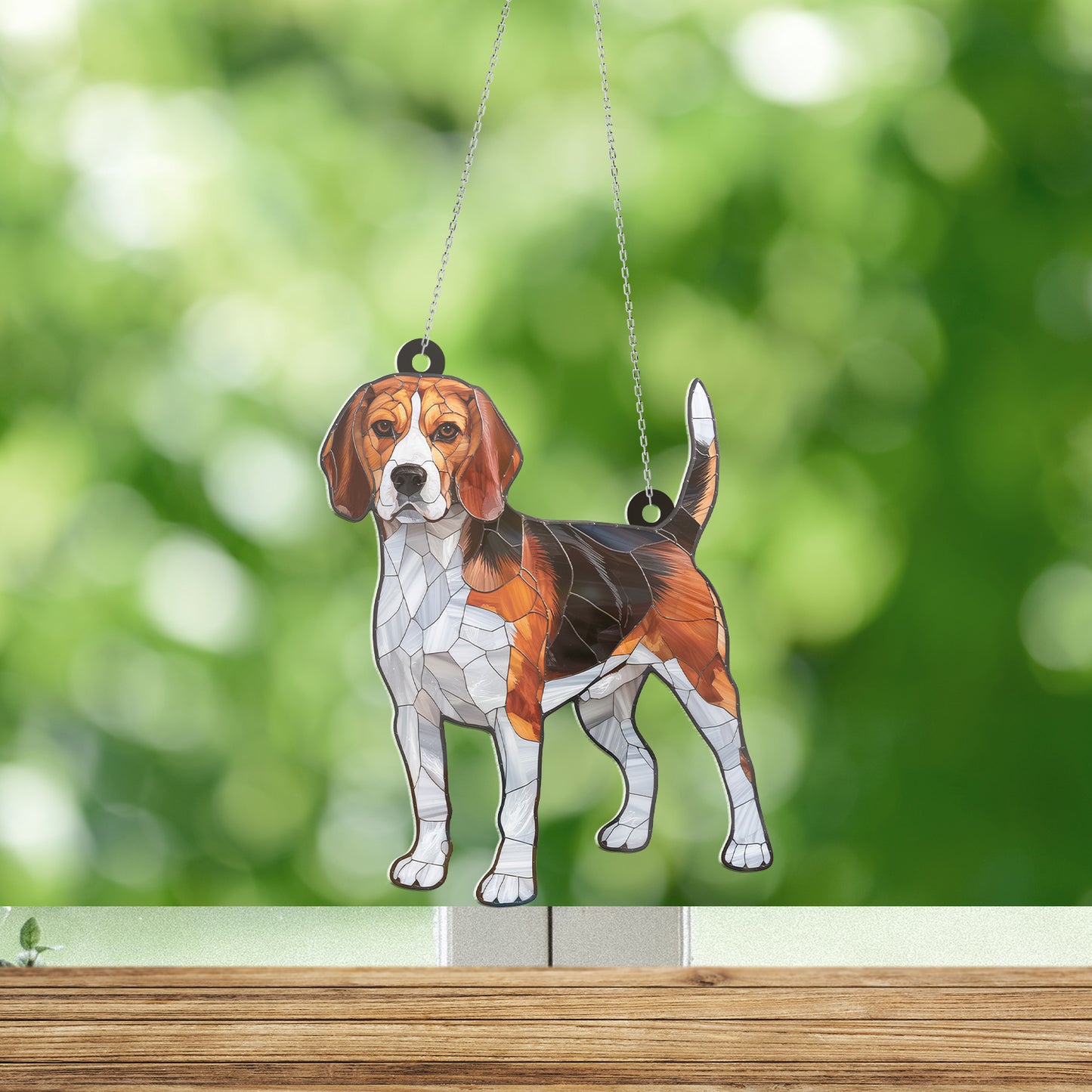 Beagle Acrylic Hanging Decor