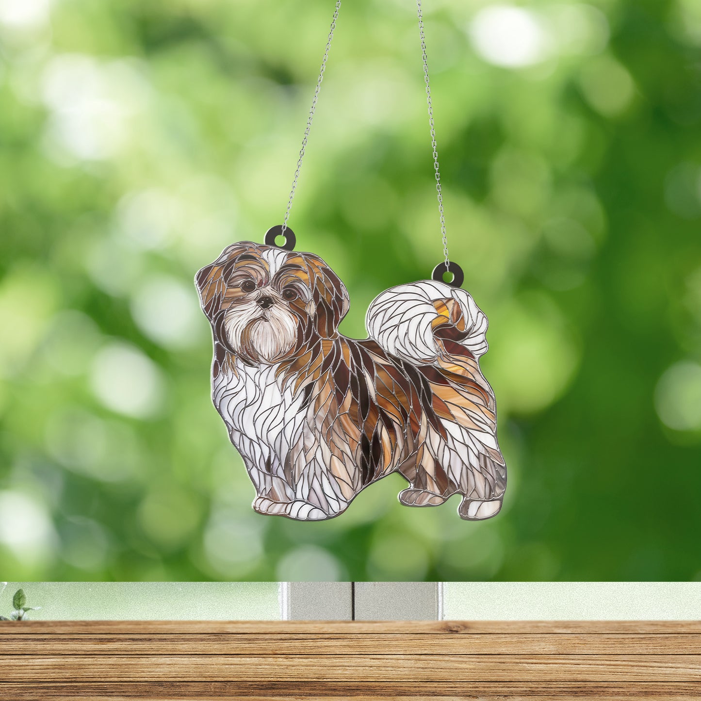 Shih Tzu Acrylic Hanging Decor