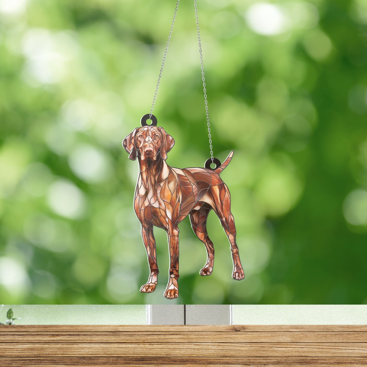 Vizsla Acrylic Hanging Decor