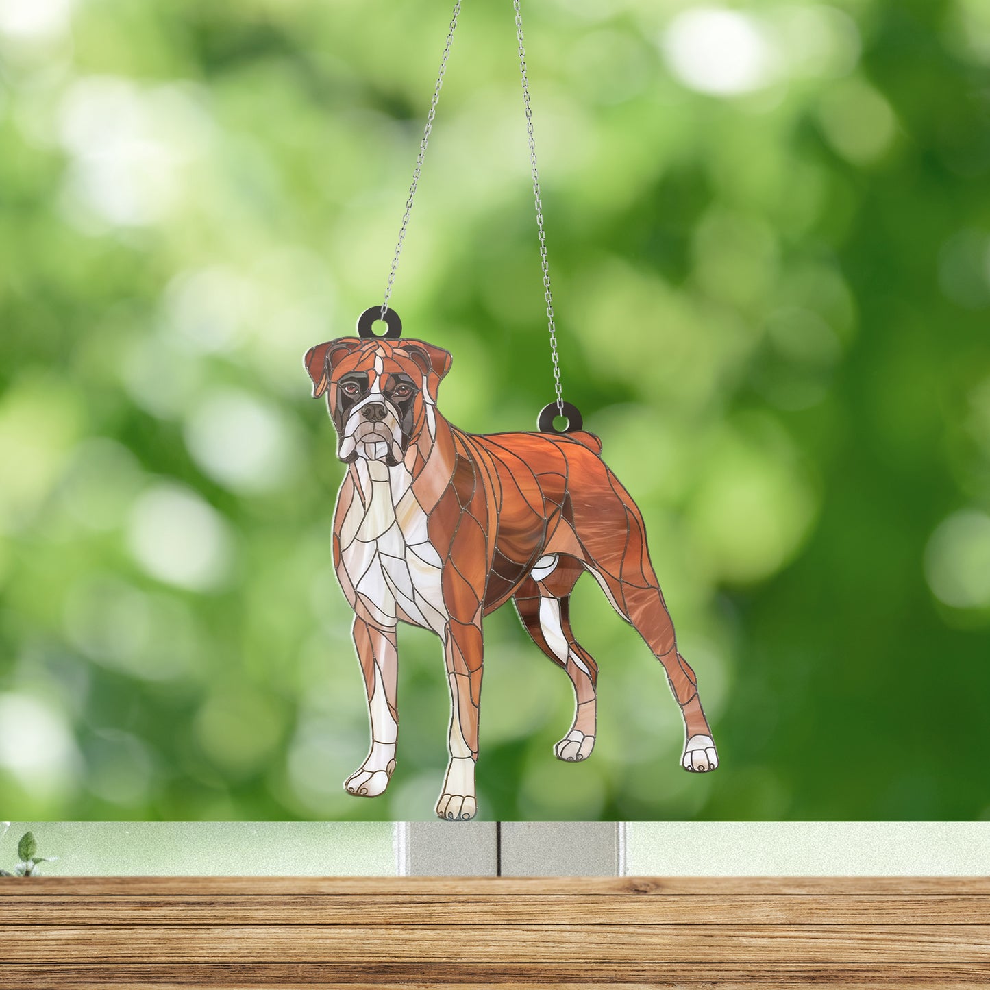 Boxer Acrylic Hanging Decor