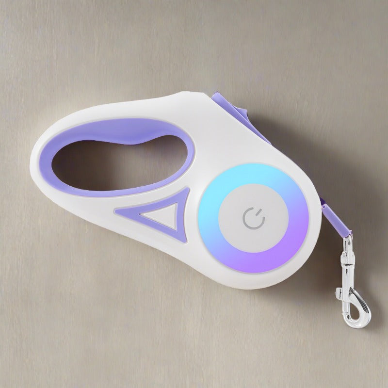 Dog Retractable Leash Collar