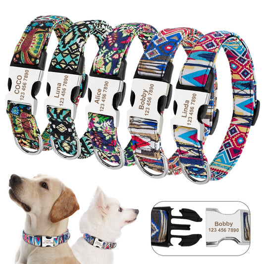 Personalized dog collar