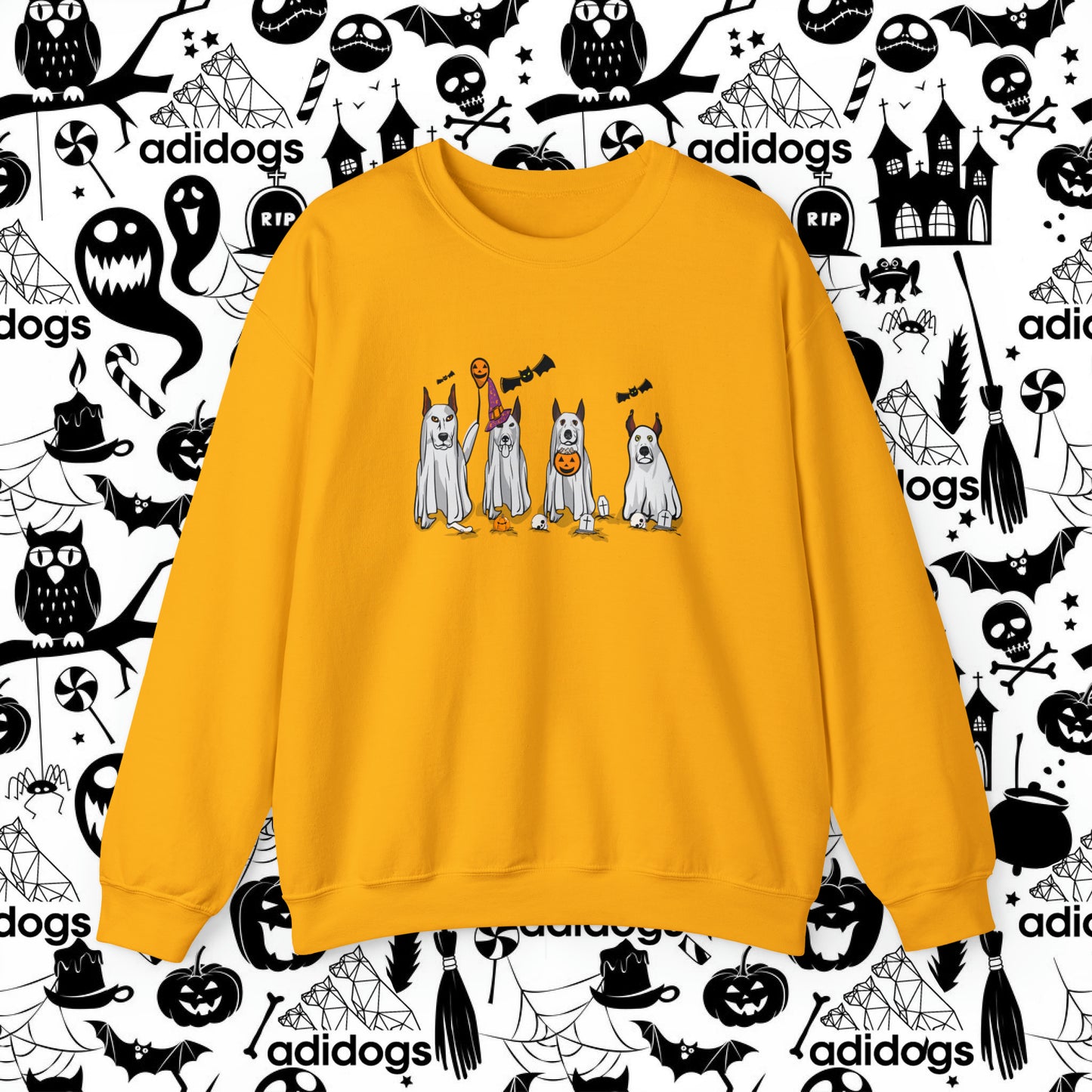 Doberman Boo Ghost Halloween Sweatshirts