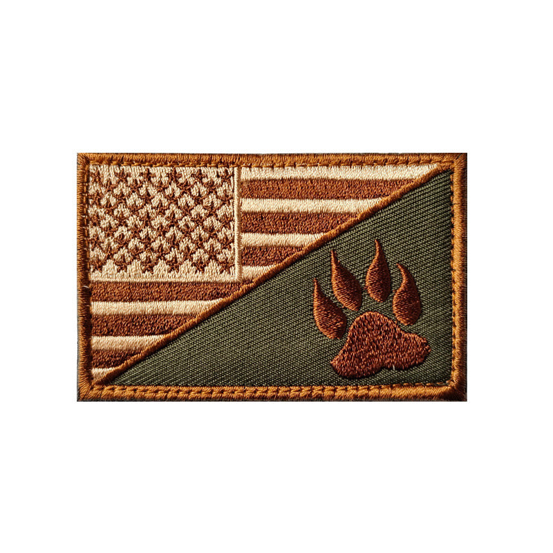 Embroidered Velcro Dog Badge