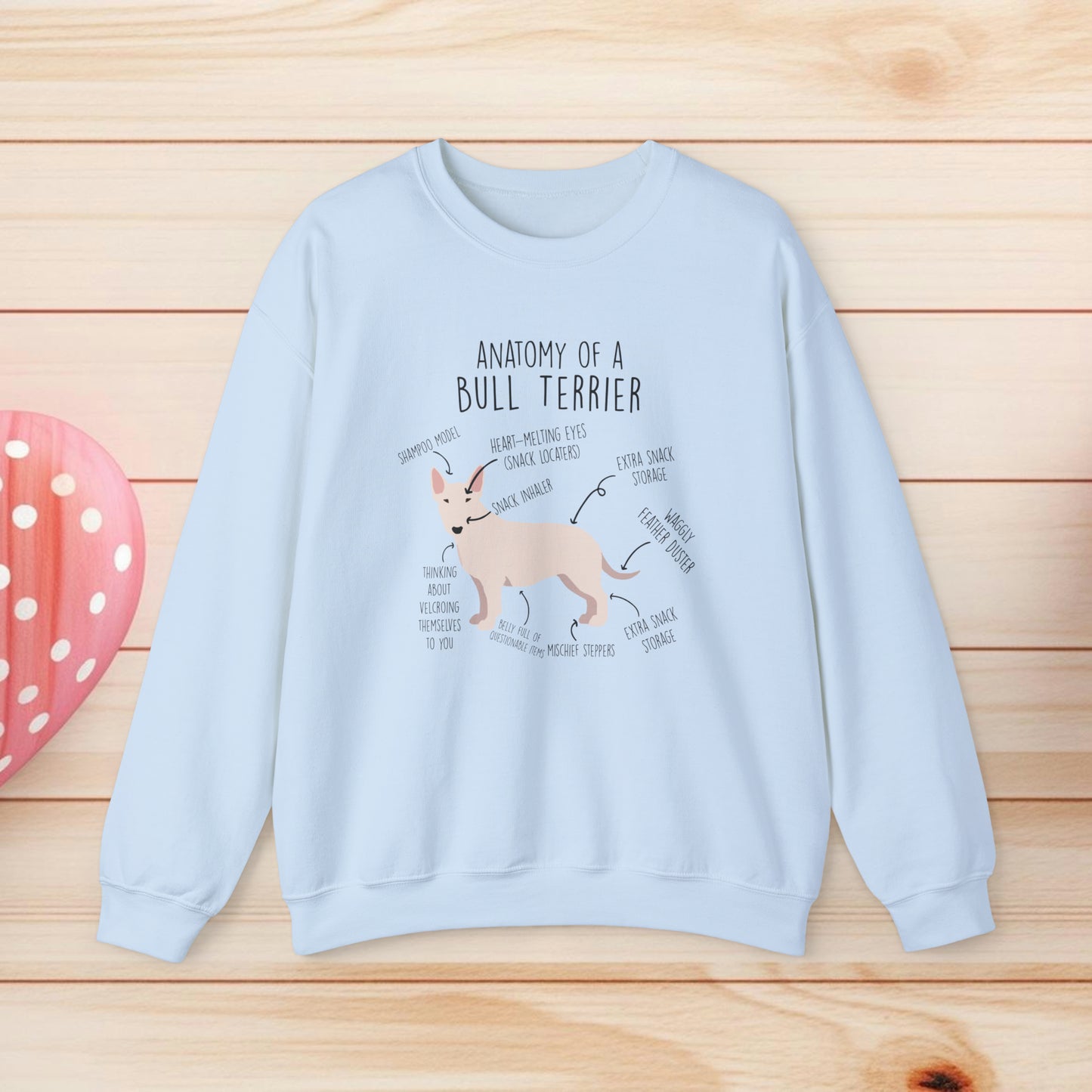 Anatomy Of A Bull Terrier Shirts & Gifts