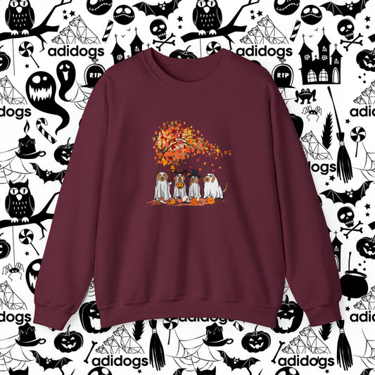 Vizsla Fall Vibes Halloween Sweatshirts