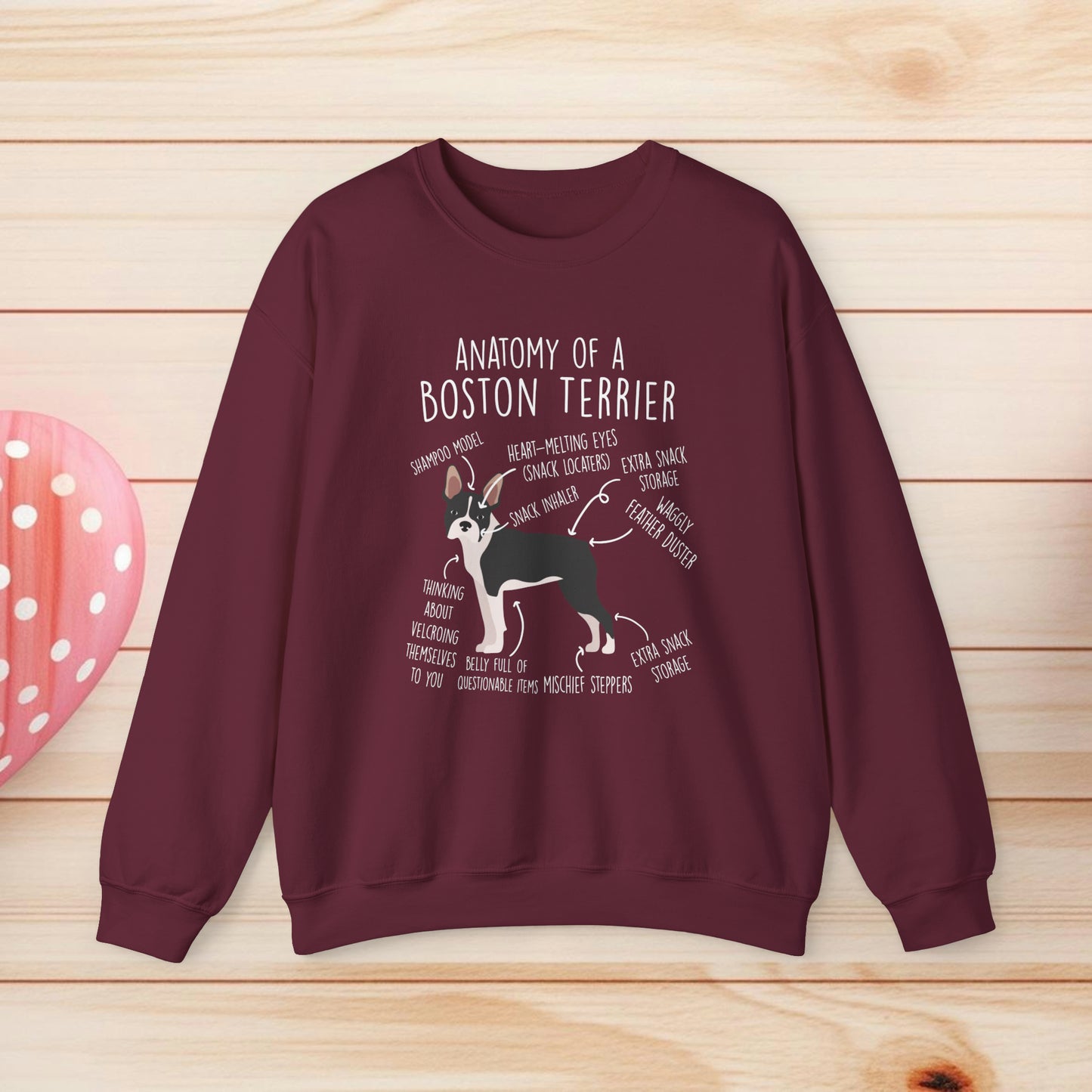 Anatomy Of A Boston Terrier Shirts & Gifts