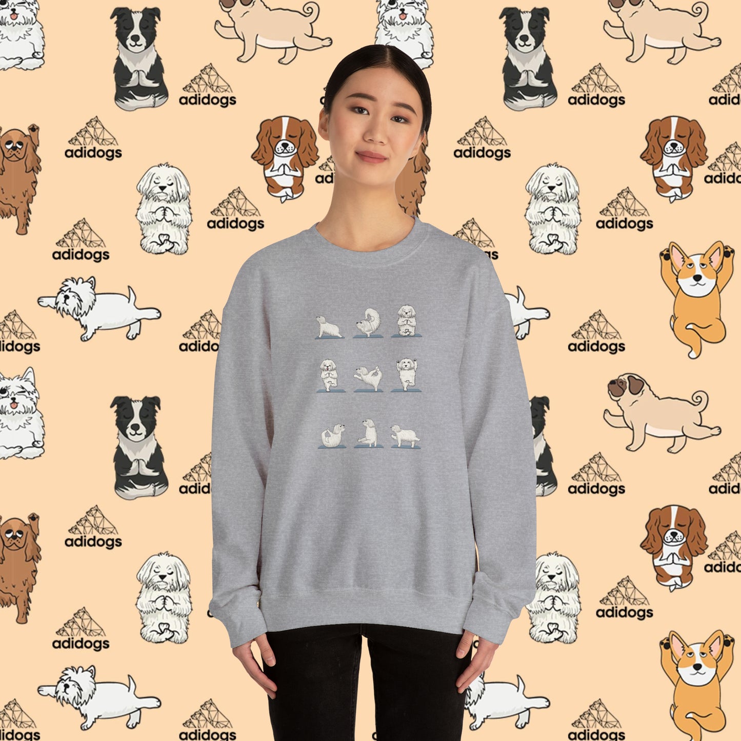 Maltese Yoga Sweatshirts