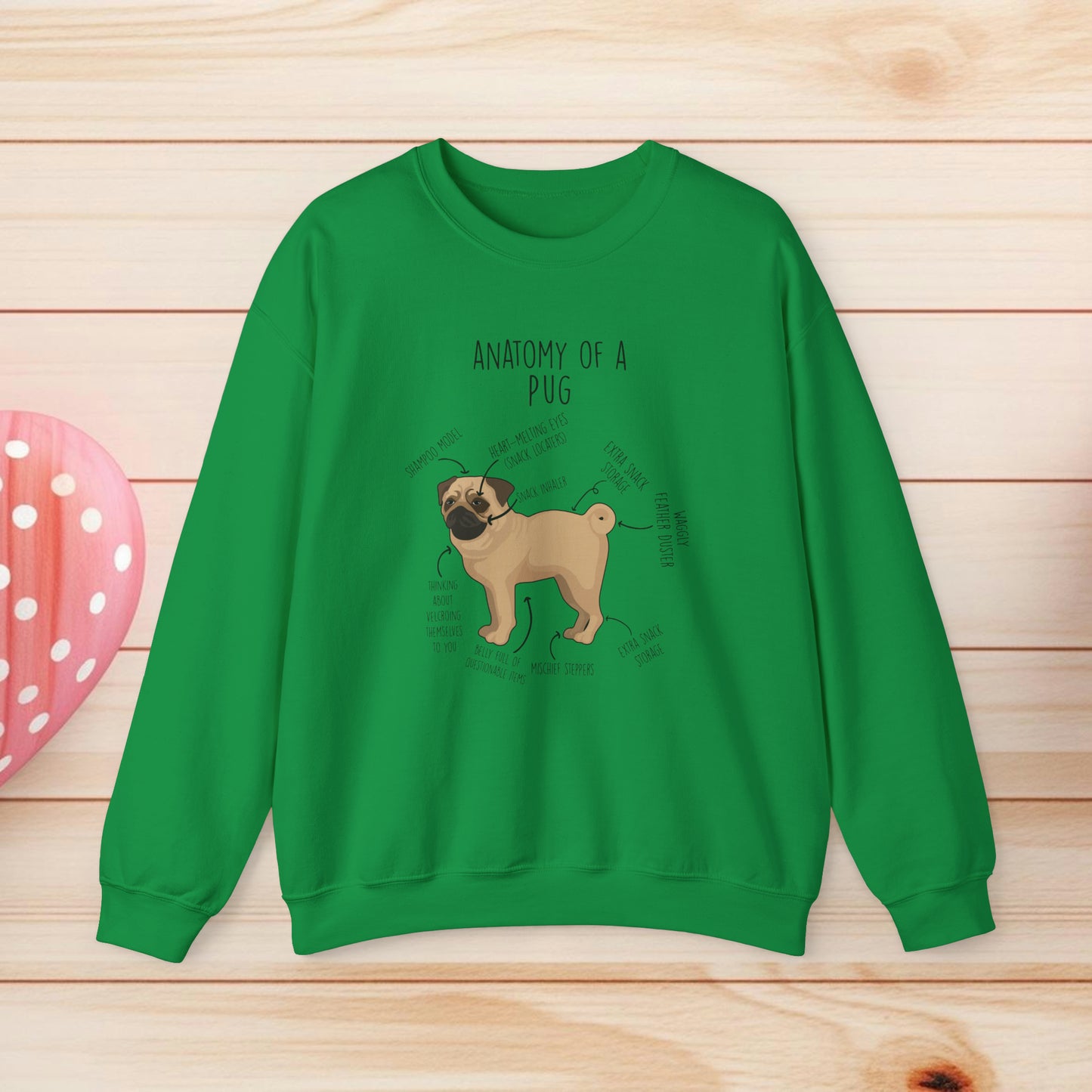 Anatomy Of A Pug Shirts & Gifts