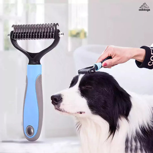 Comfy Pet Dog Dematting Rake Brush