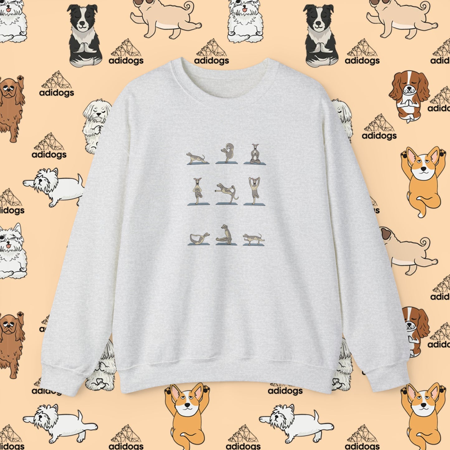 Whippet Yoga Sweatshirts